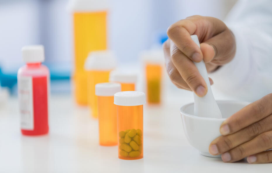 Custom pharmaceutical compounding