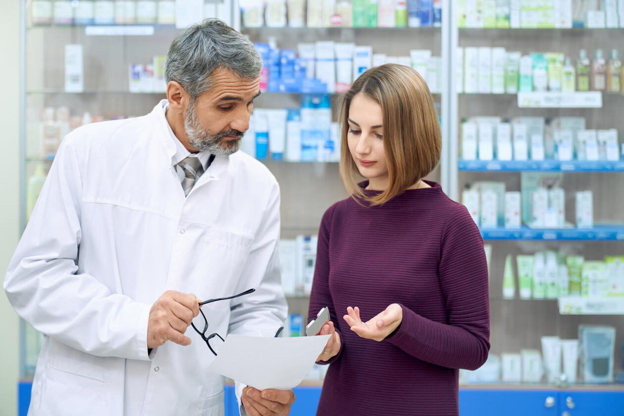 Pharmacist consultation at Ellerslie Pharmacy